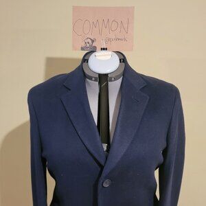 Navy Cashmere Blazer Mens 42R